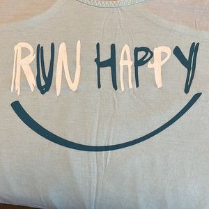 Brooks Run Happy Racerback Distance Tank